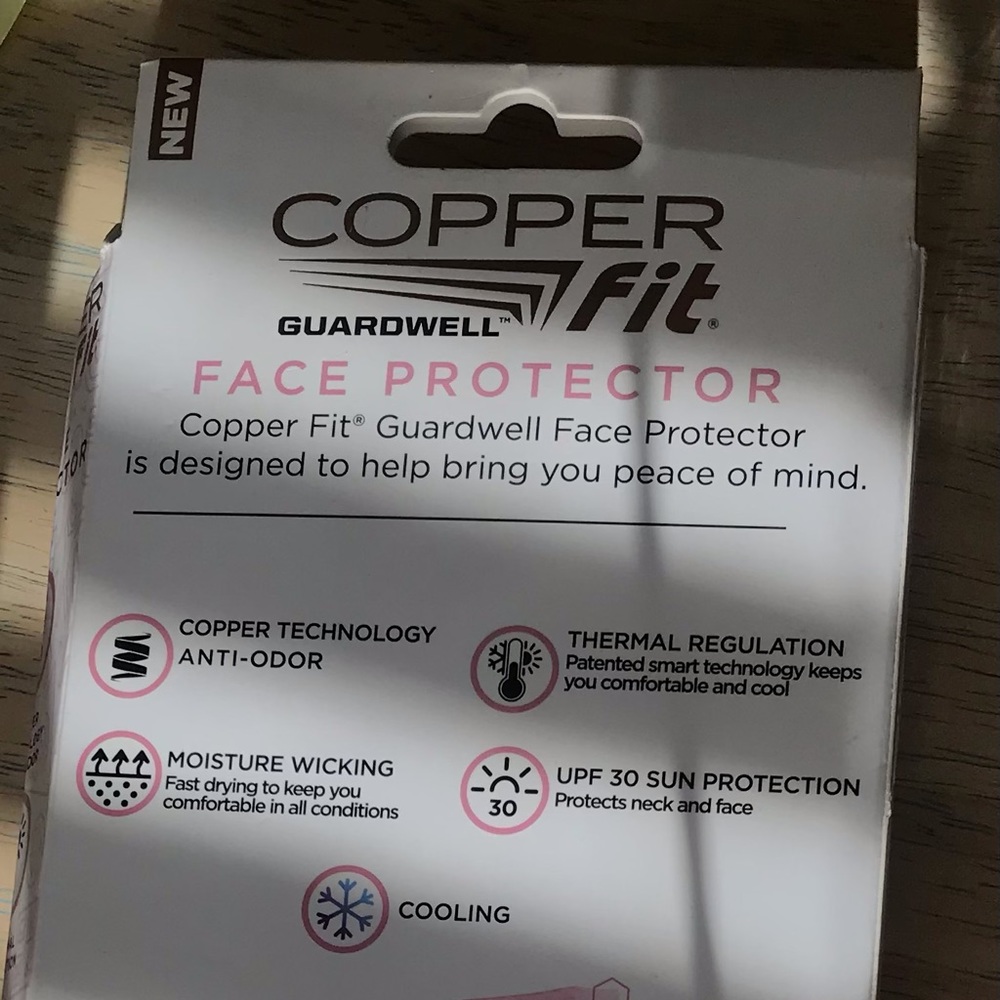 Copper pink mask